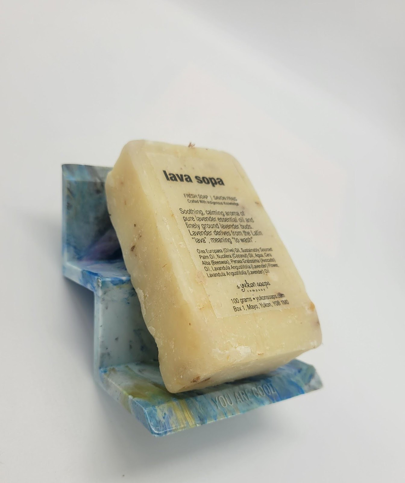 Lava Soap, lavender soap.
